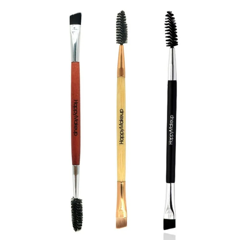 1 pcs Durable Eyelash Brushes Eyebrow Brush Dual Head Mascara Wands Applicator Eyelash Comb Brushes Makeup Tool