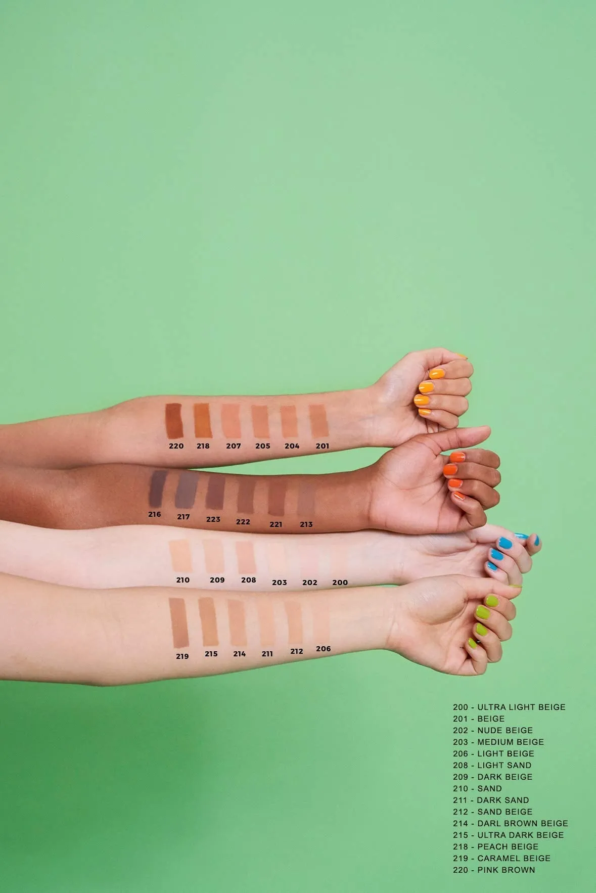 3INA MAKEUP - Multifunctional Foundation Primes and Conceals - Medium Coverage - Natural Matte Finish - Long Lasting & Hydrating Formula - Vegan - The 3 in 1 Foundation 203 Medium Beige