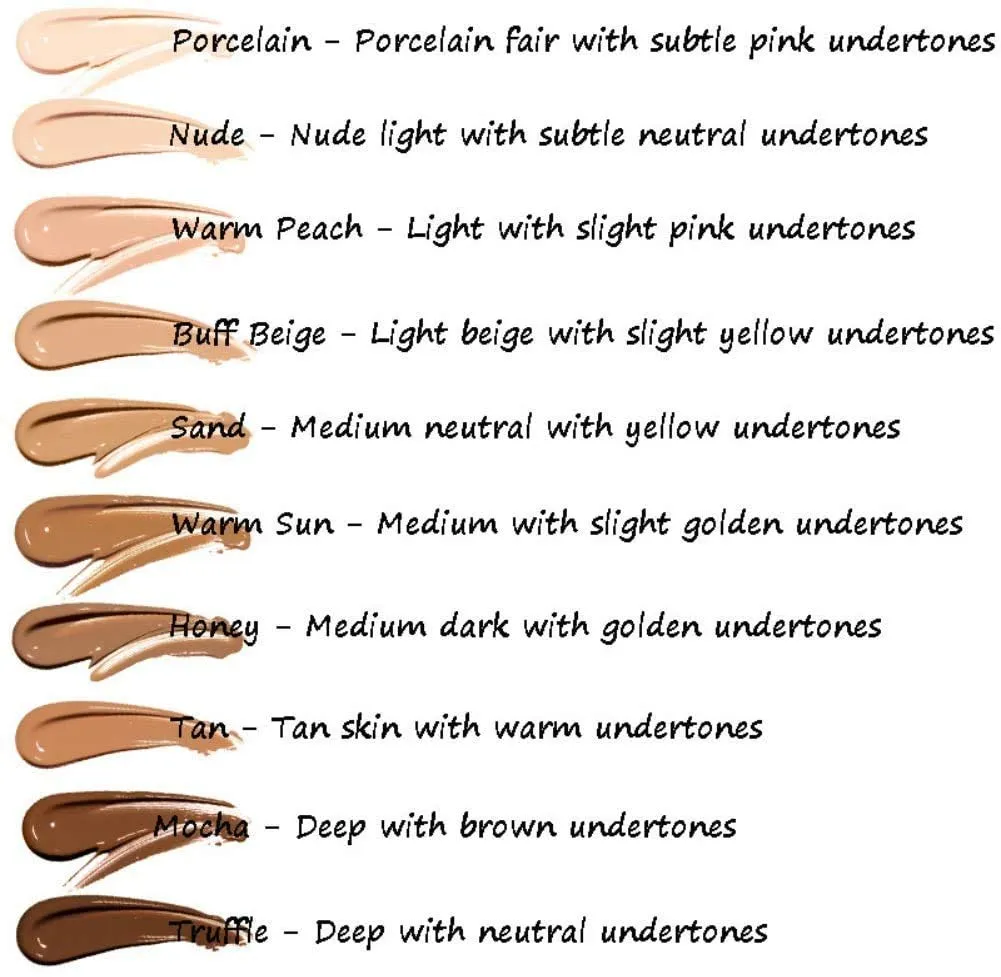 ABRUS® - Phoera Full Coverage Foundation Soft Matte Oil Control Concealer 30ml Flawless Cream Smooth Long Lasting 24HR (101 Porcelain) 101 Porcelain