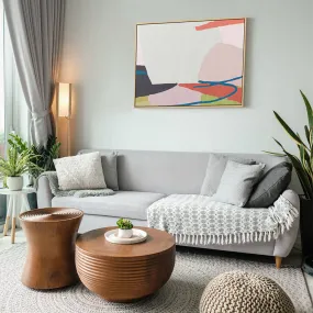 Abstract Jungle Framed Canvas