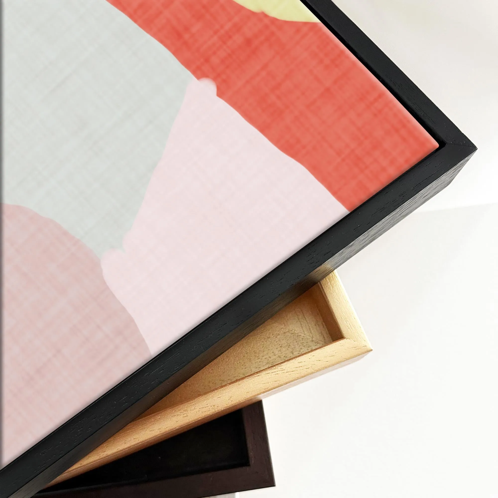 Abstract Jungle Framed Canvas