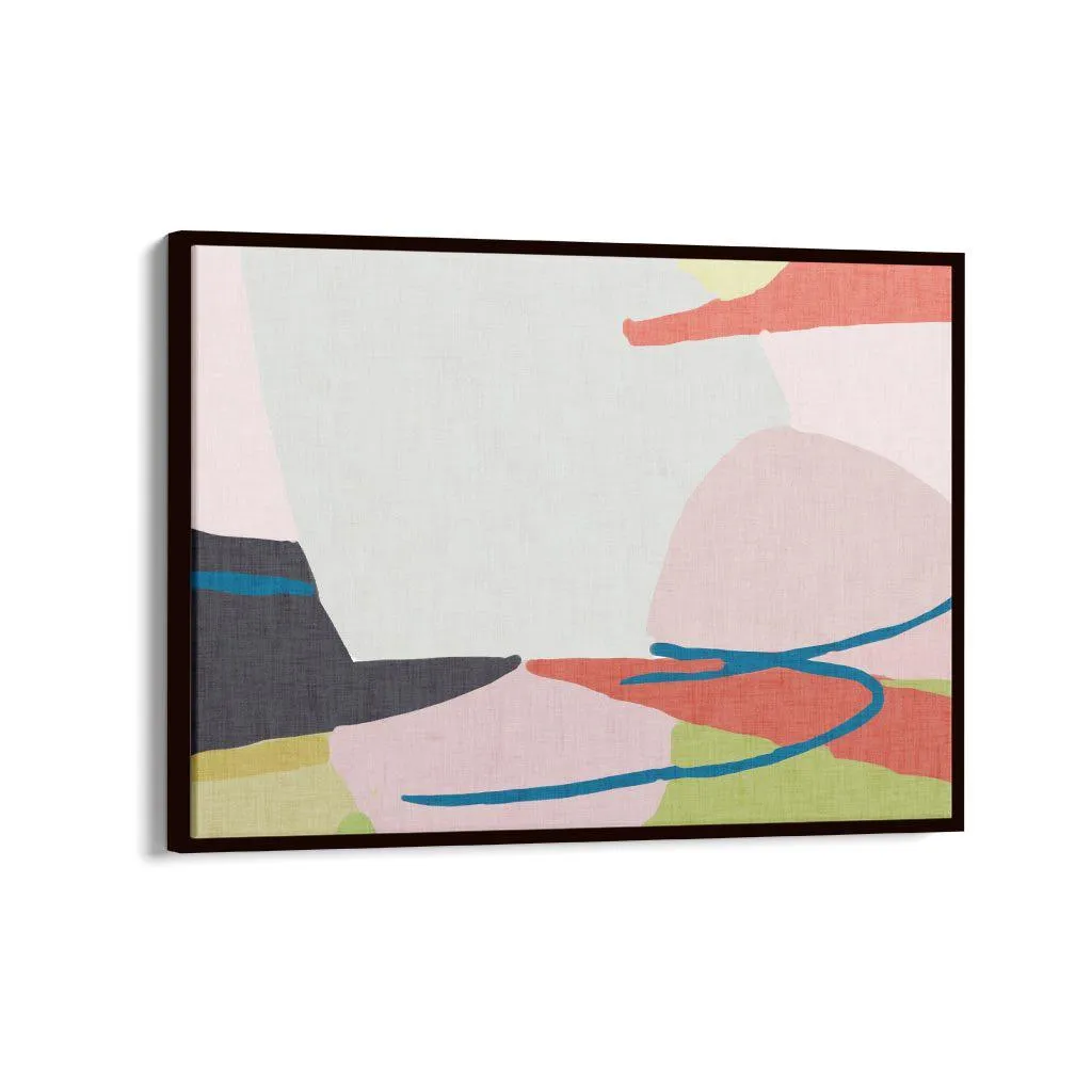 Abstract Jungle Framed Canvas