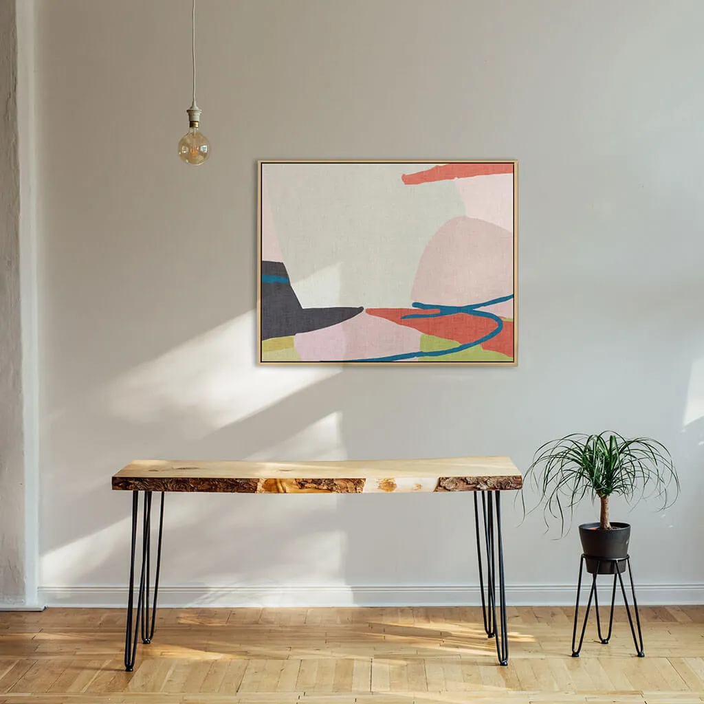 Abstract Jungle Framed Canvas