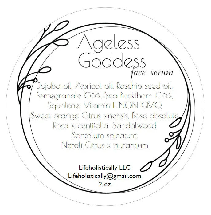 Ageless Goddess VItamin C Face Serum