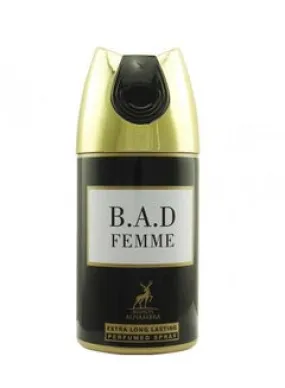 AL HAMRA DEO SPR B.A.D FEMME 250ML