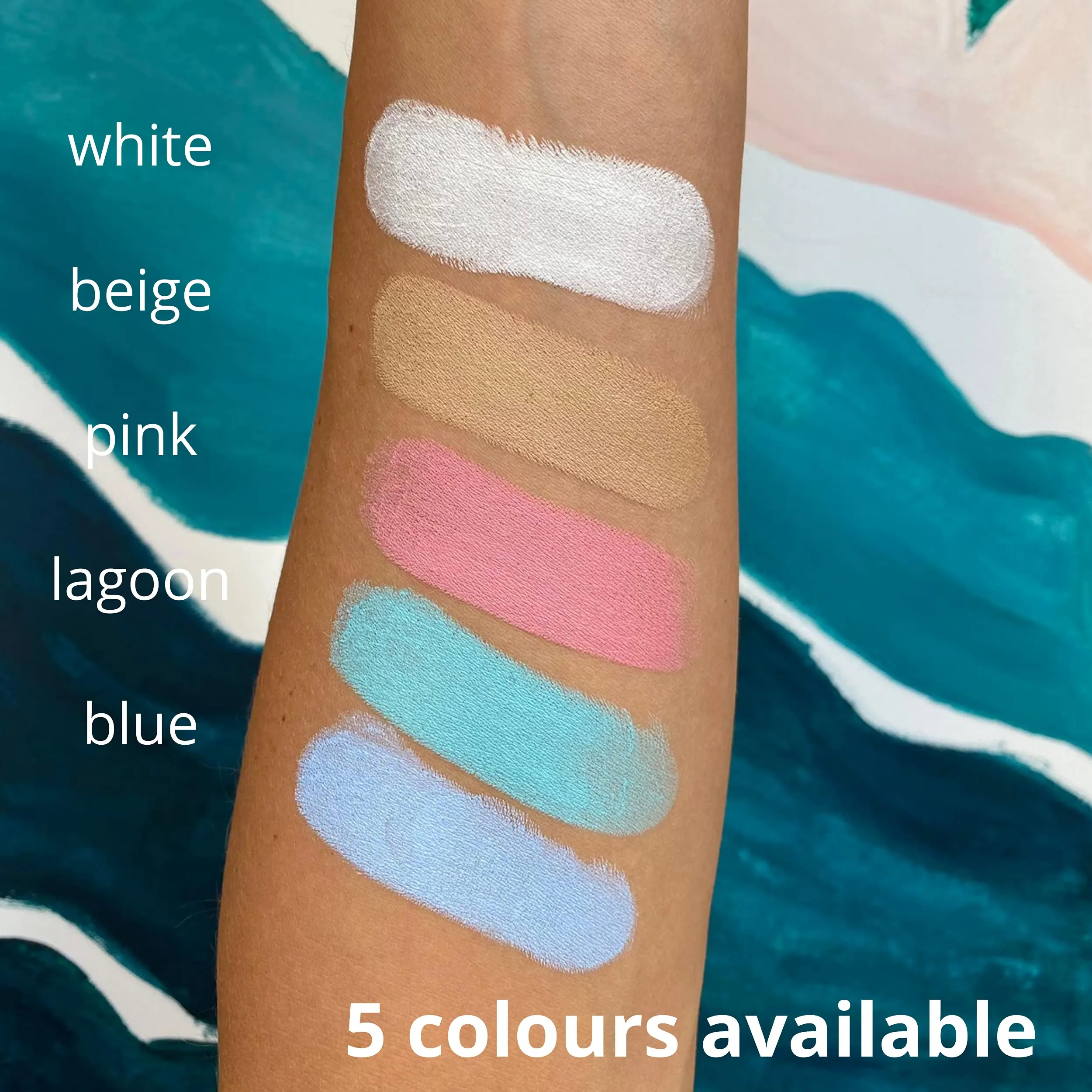 Aloha Sun Stick SPF 50  | Face Mineral Sunscreen for Surfing | Eco-friendly Paper Tube 20g (Teal) Teal