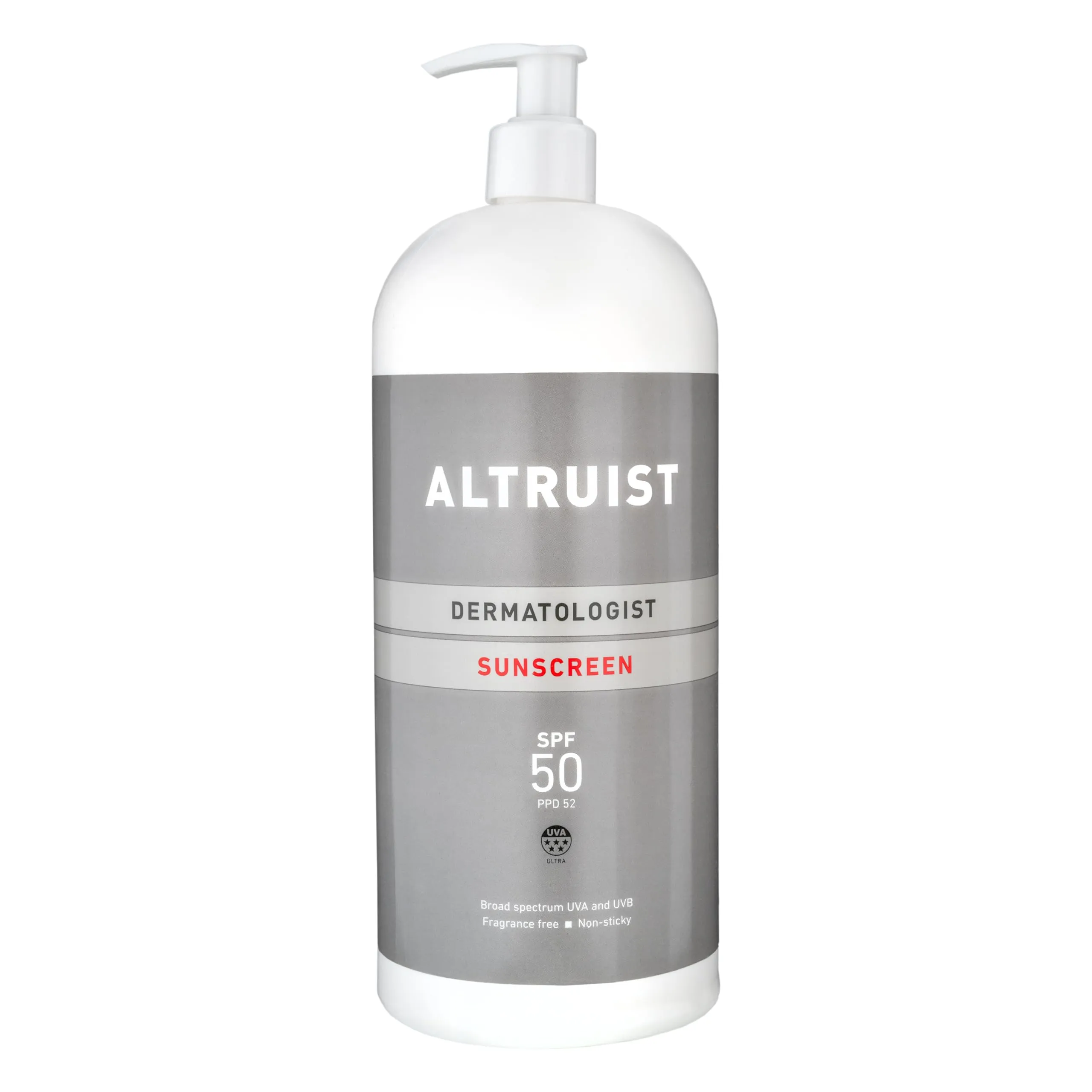 ALTRUIST Sunscreen SPF50 1 liter