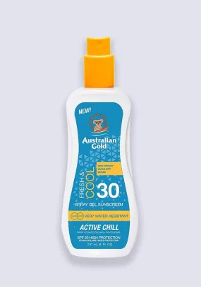 Australian Gold Active Chill Spray Gel SPF 30 237ml