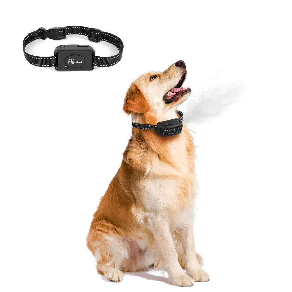 Bark Collar [Upgraded Version], Anti Bark Training Collar, Safe Citronella Spray Collar for All Dogs - Rechargeable & Waterproof