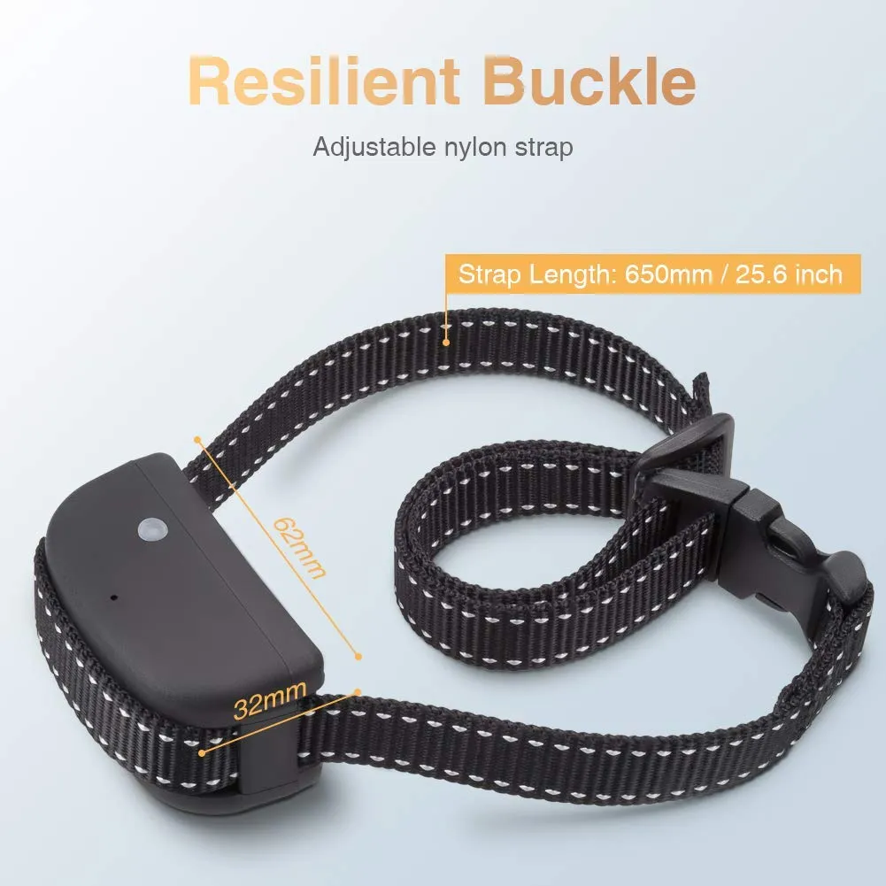Bark Collar [Upgraded Version], Anti Bark Training Collar, Safe Citronella Spray Collar for All Dogs - Rechargeable & Waterproof