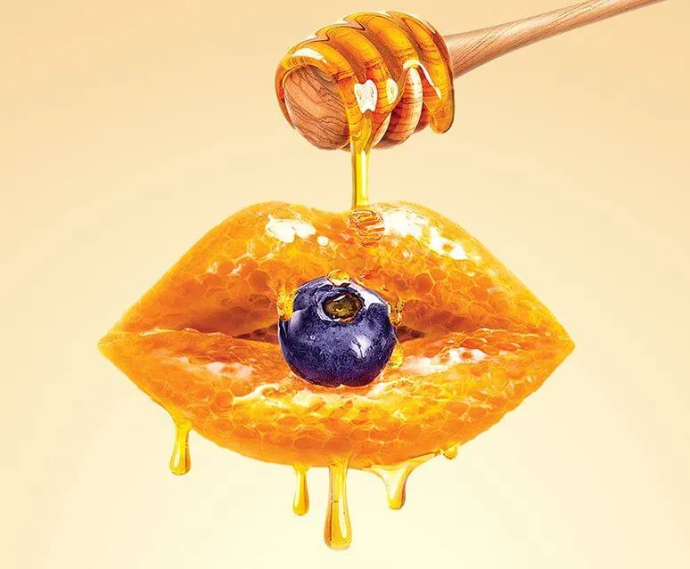 Blueberry Hydrating Honey Lip balm 10мл