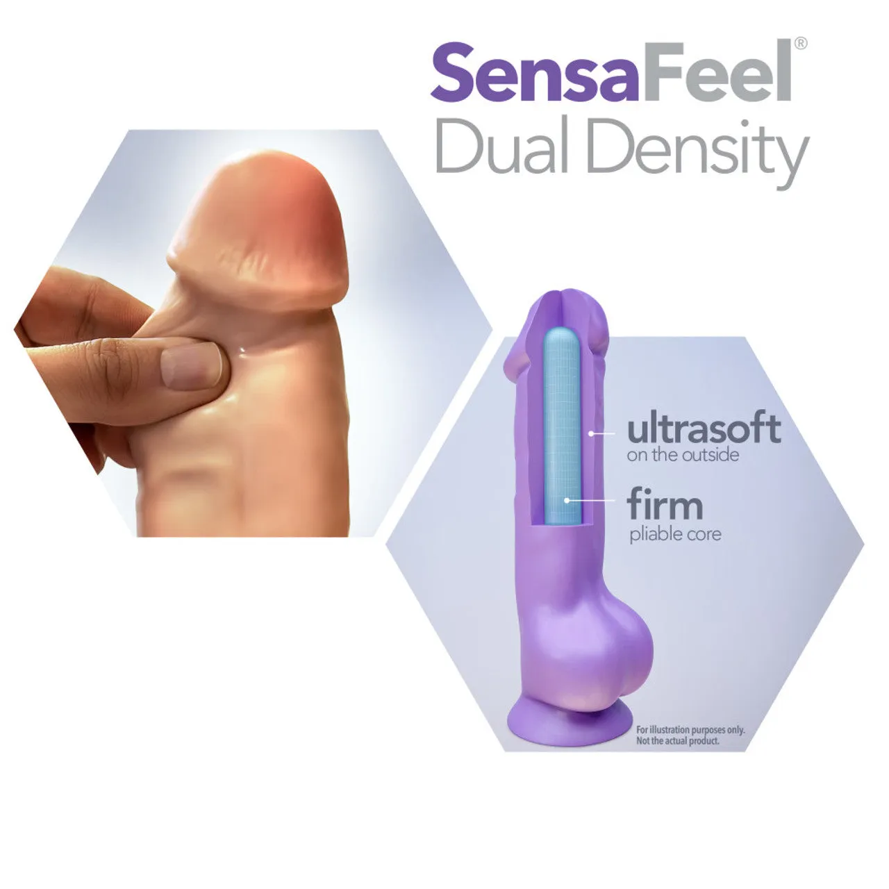 Blush Au Naturel 2.75 Pounder 10" Dildo - Vanilla