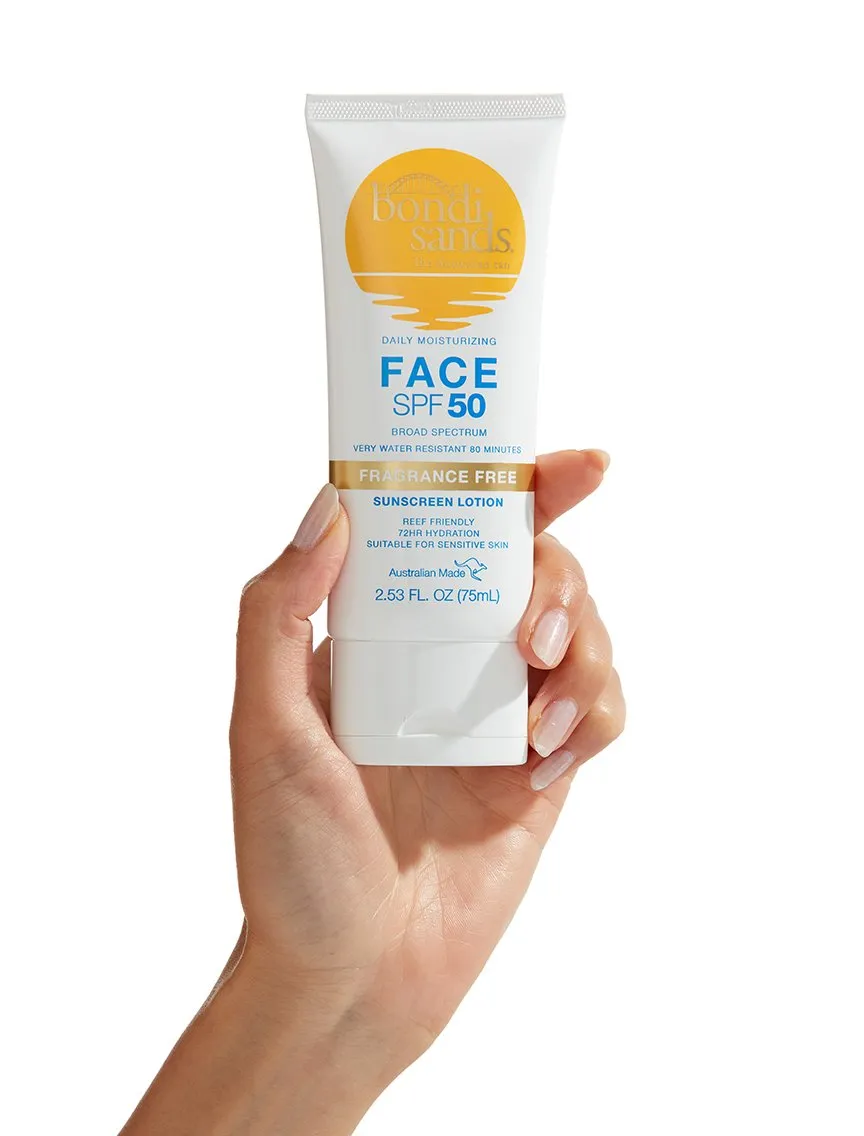 BONDI SANDS  FACE SPF50  FRAGRANCE FREE SUNSCREEN LOTION