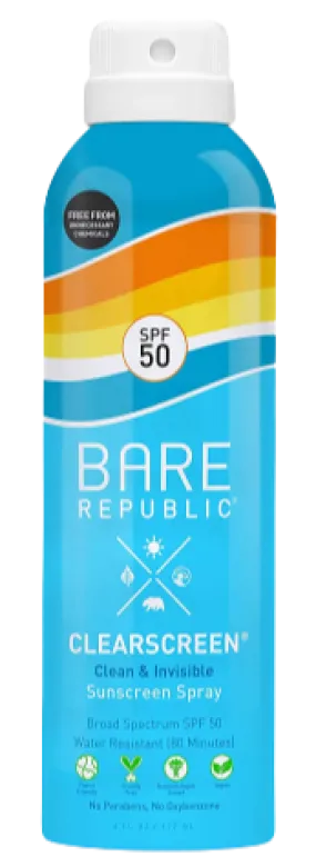 Clearscreen Sunscreen Spray SPF 50