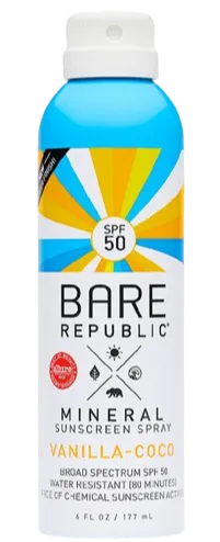 Coco Vanilla Sunscreen Spray Spf 50