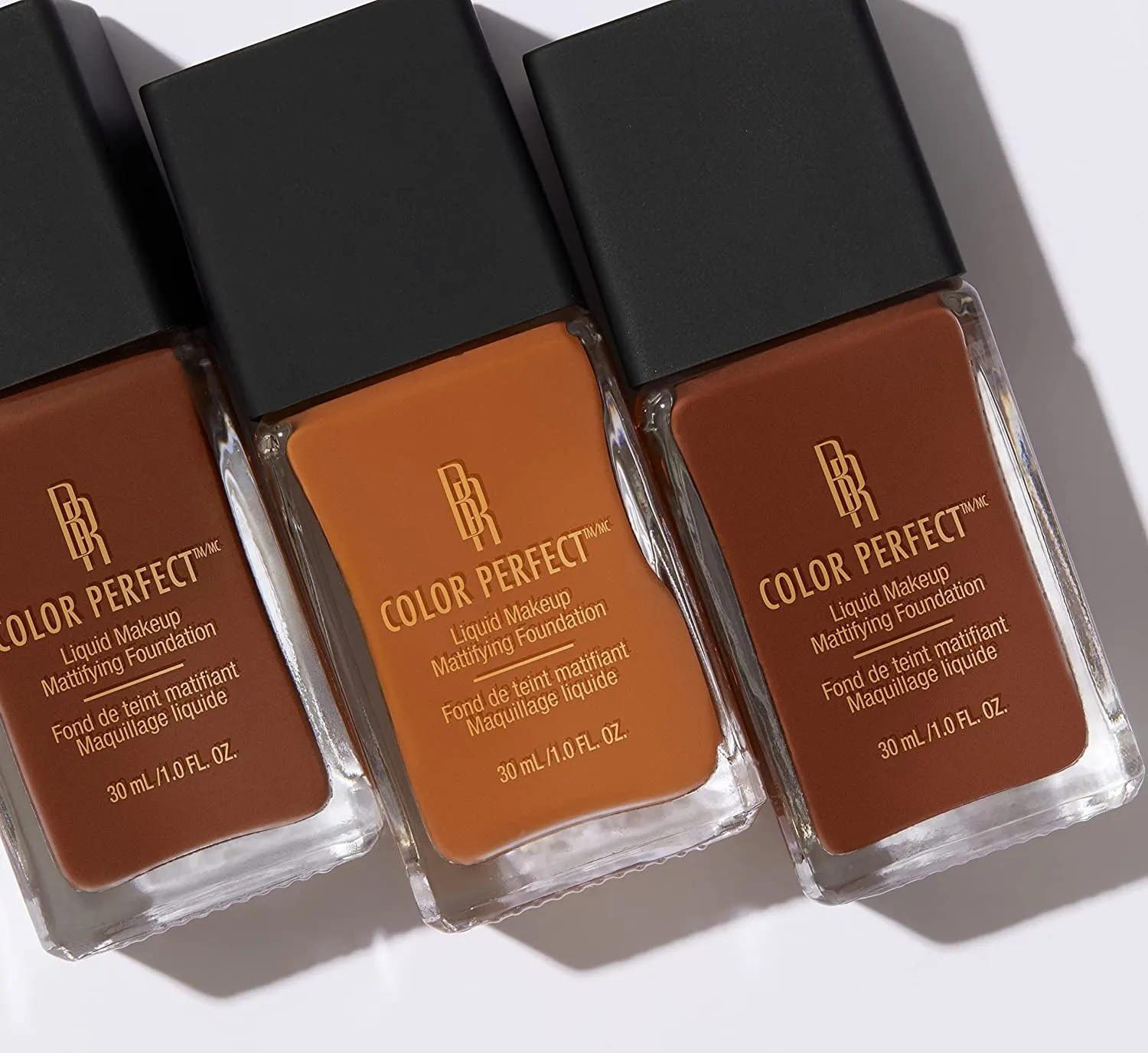 Color Perfect Liquid Full Coverage Foundation Makeup, Caramel, 1 Fluid Ounce