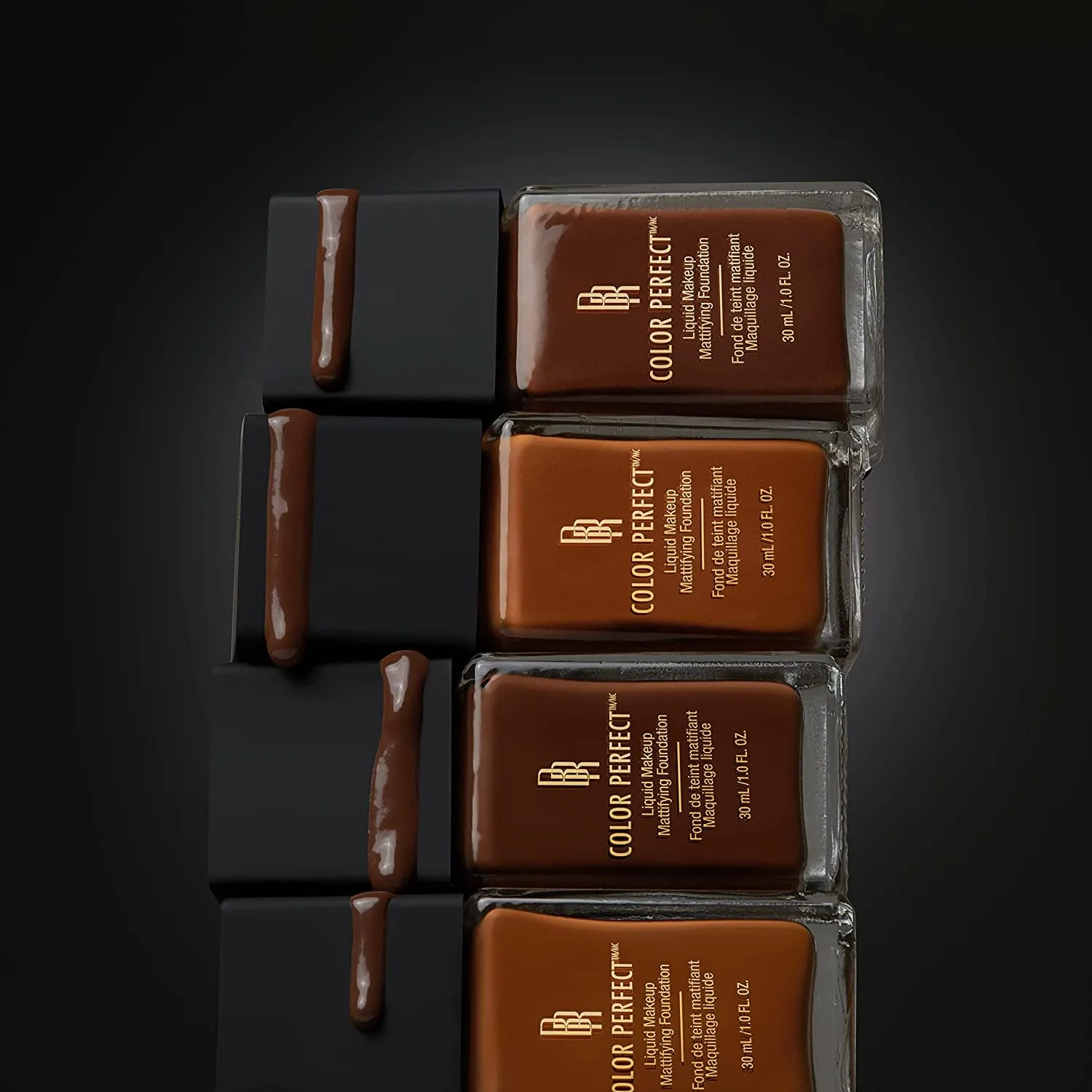 Color Perfect Liquid Full Coverage Foundation Makeup, Caramel, 1 Fluid Ounce