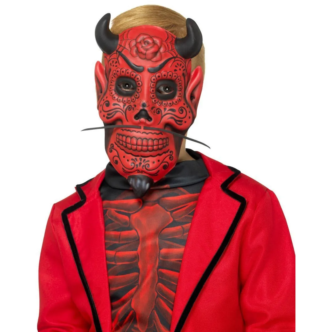 DAY OF THE DEAD DEVIL MASK