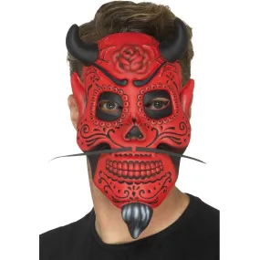 DAY OF THE DEAD DEVIL MASK