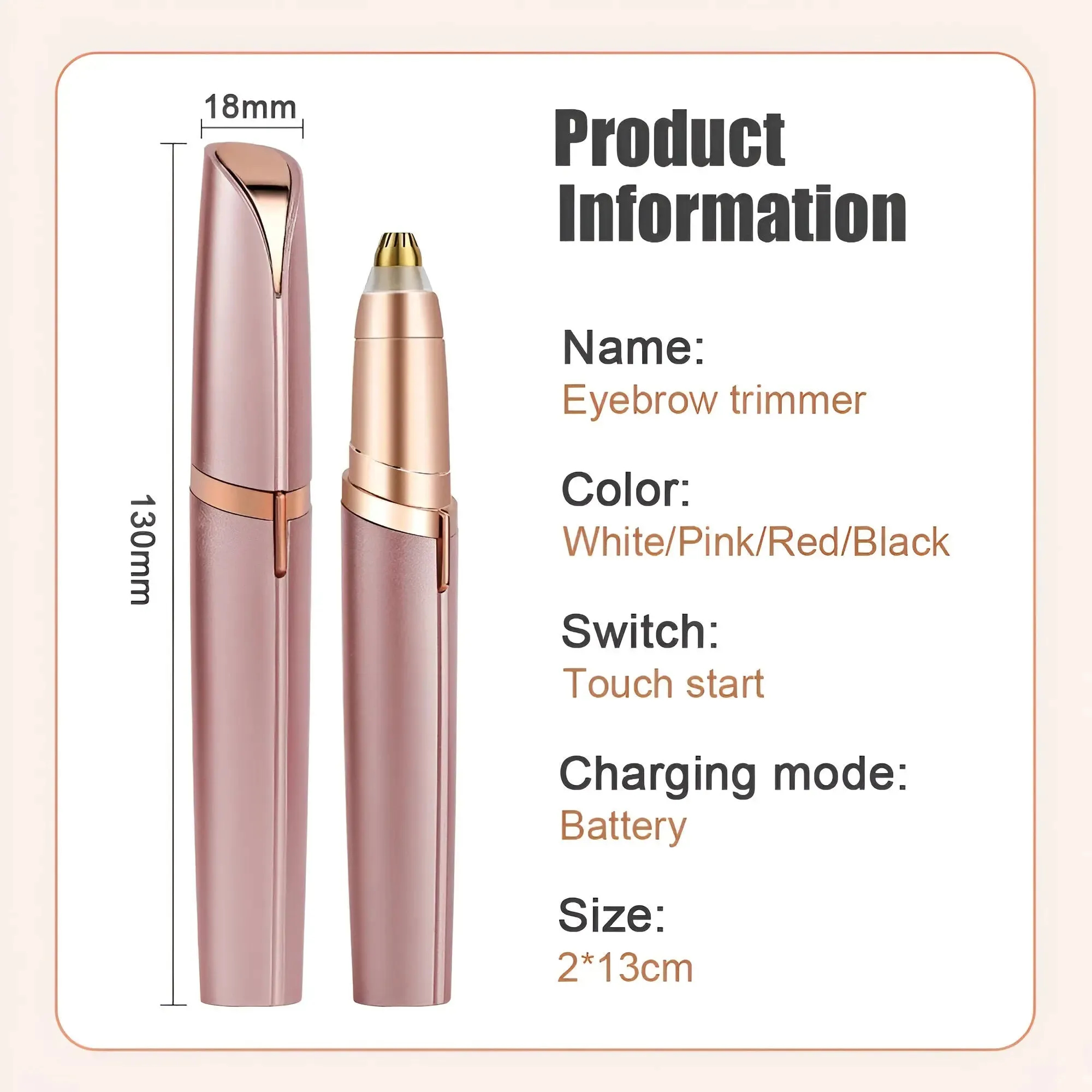 Electric Eyebrow Trimmer