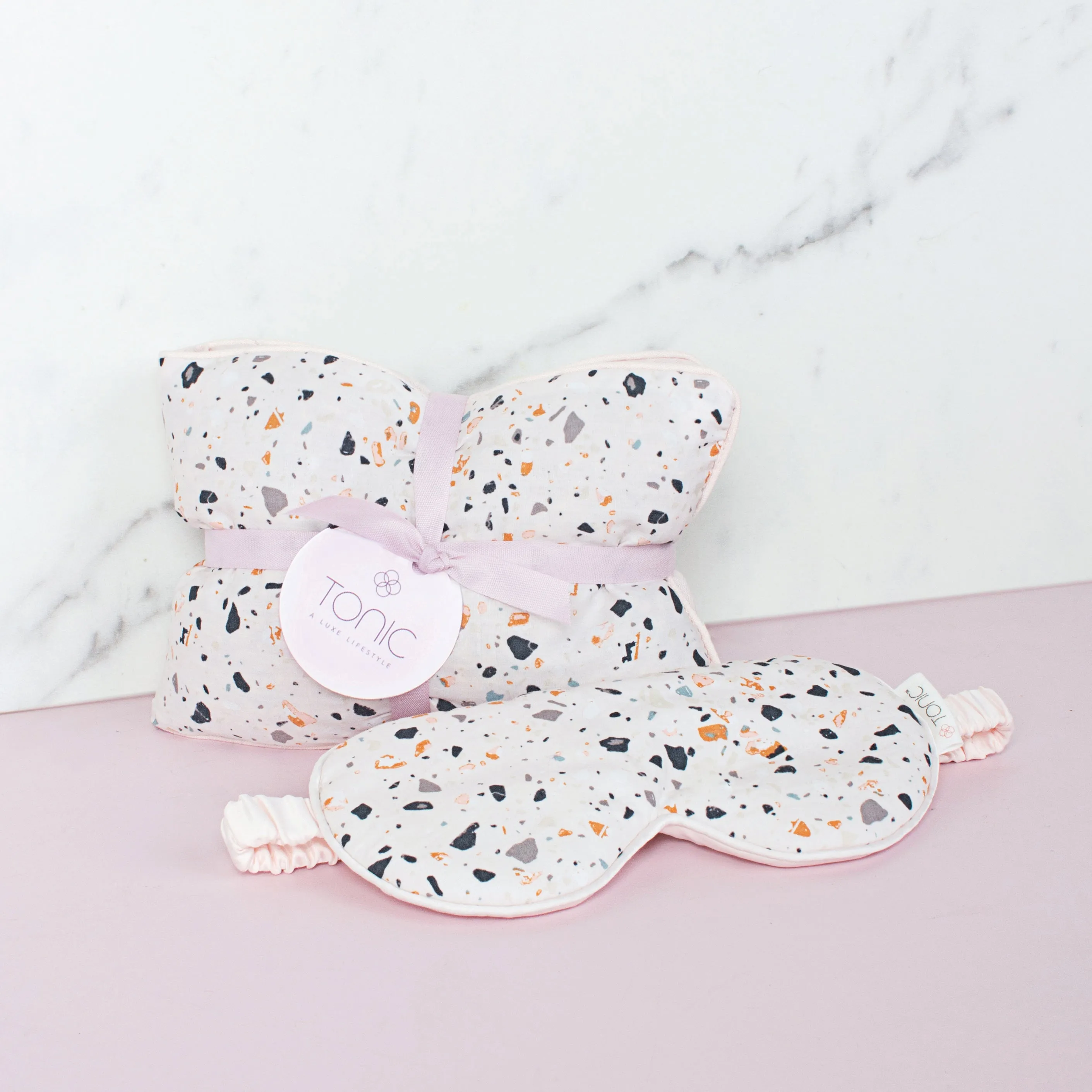 Eye Mask - Terrazzo Blush