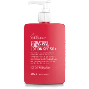 FEEL GOOD INC. SIGNATURE  50  SUNSCREEN: 400ML