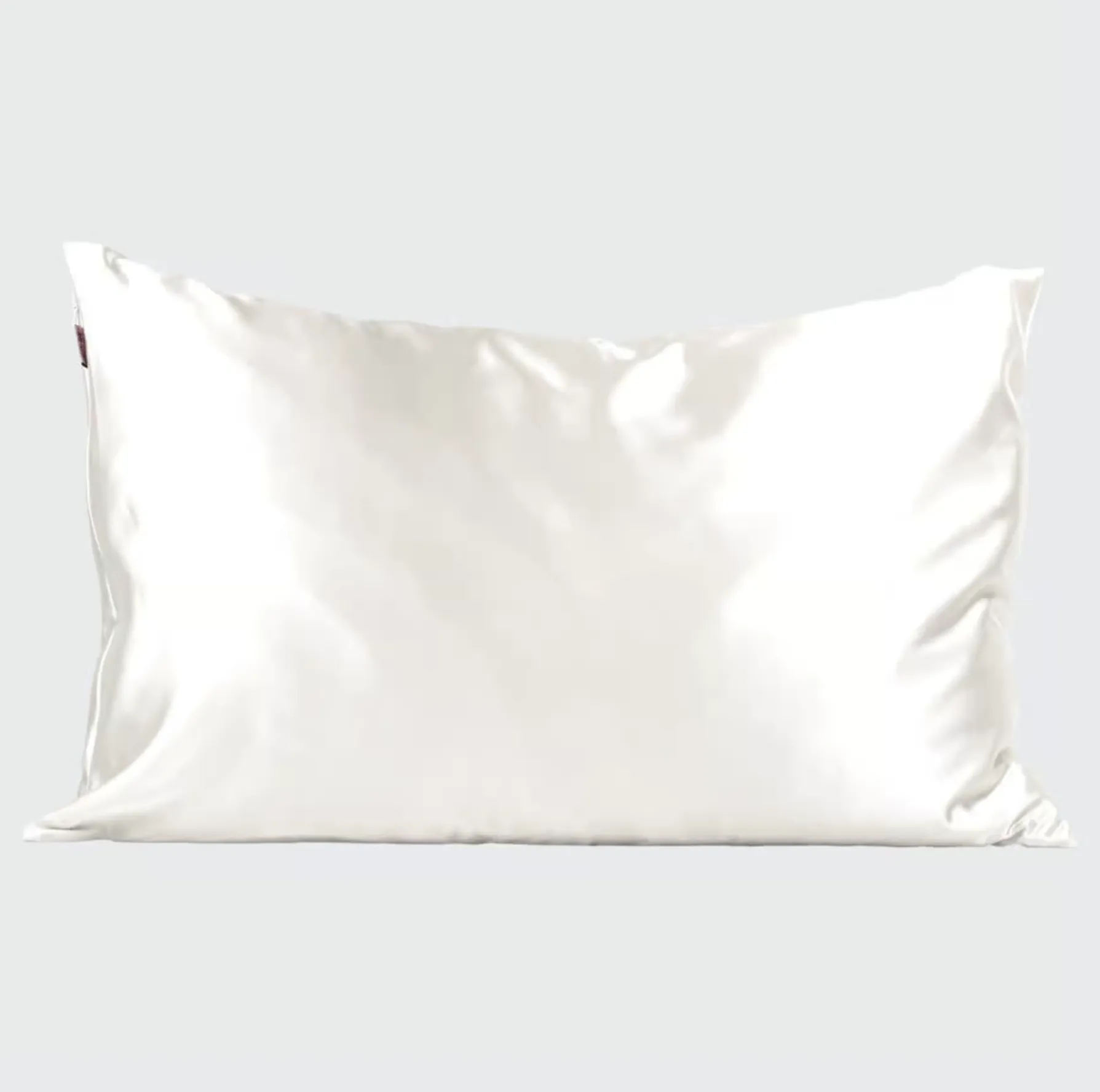 Ivory Satin Pillowcase Standard
