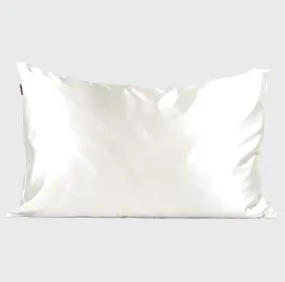 Ivory Satin Pillowcase Standard