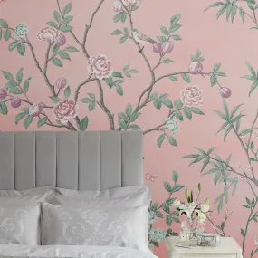 Laura Ashley Eglantine Mural 3M X 2.8M Blush 113411