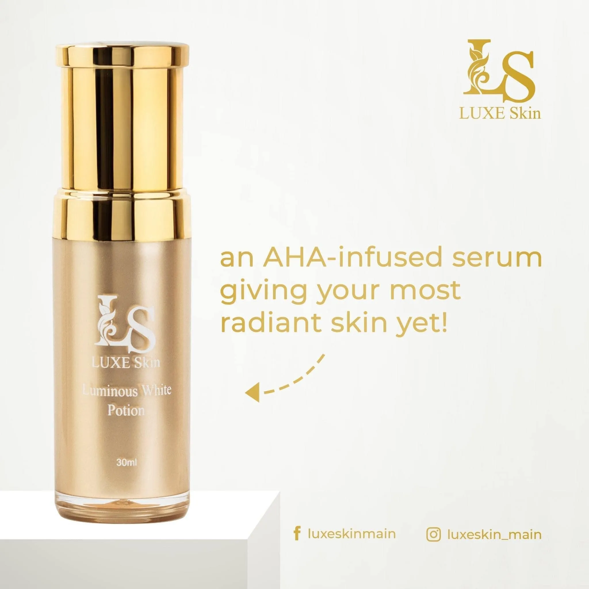 Luxe Skin - Luminous White  Potion 30ml