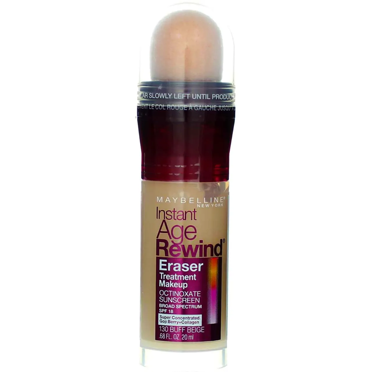 Maybelline Eraser Rewind Foundation Treatment Makeup  Provitamin B5 20ml