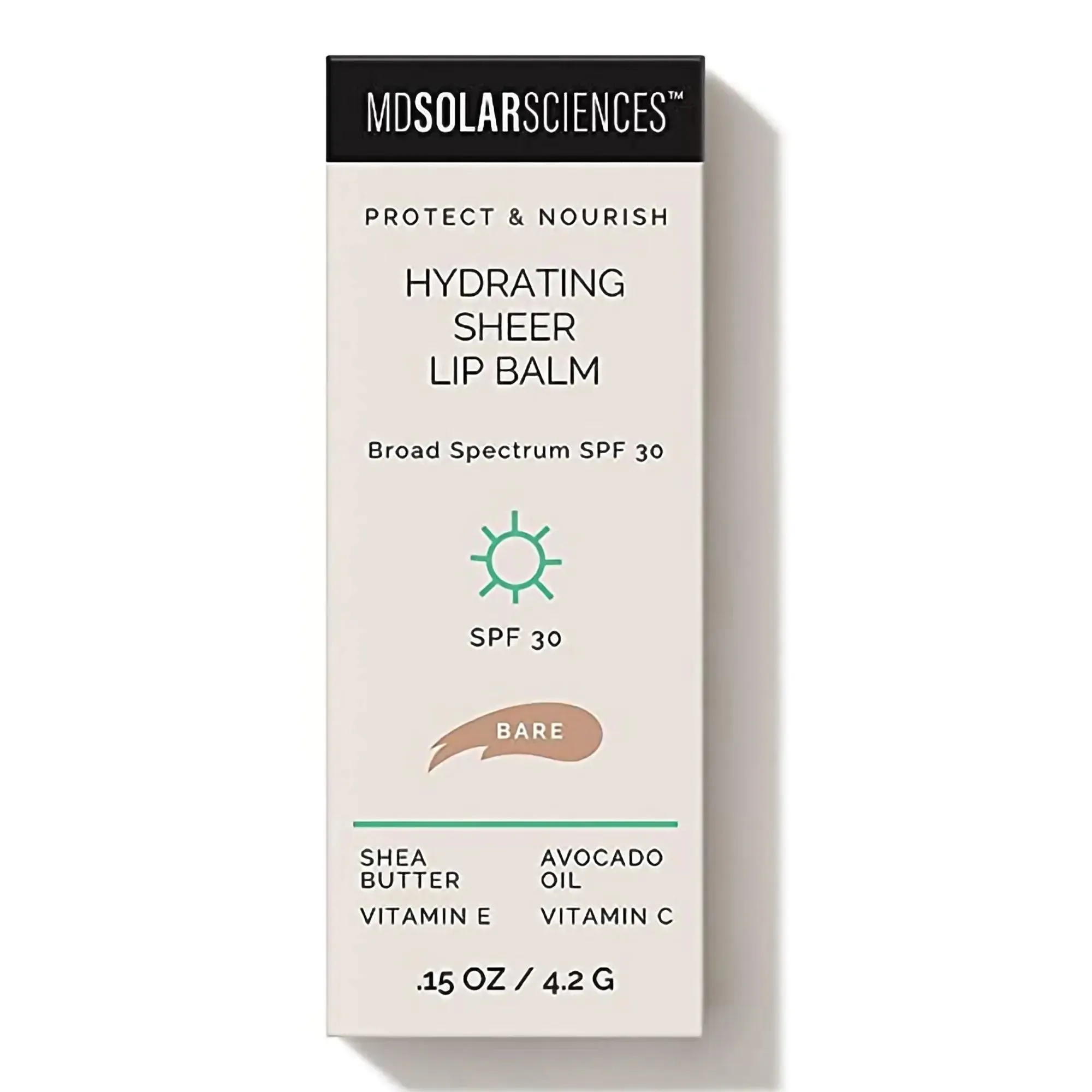 MDSolarSciences® Hydrating Sheer Lip Balm, Bare (Neutral)