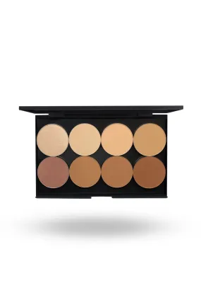 MINERAL PRESSED FACE POWDER WITH HIGHLIGHTERS | PRO PALETTE