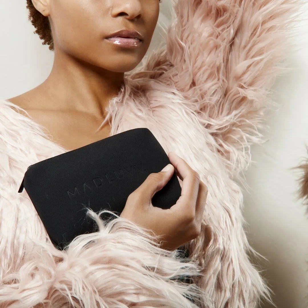 Neoprene Full-Zip Makeup Bag