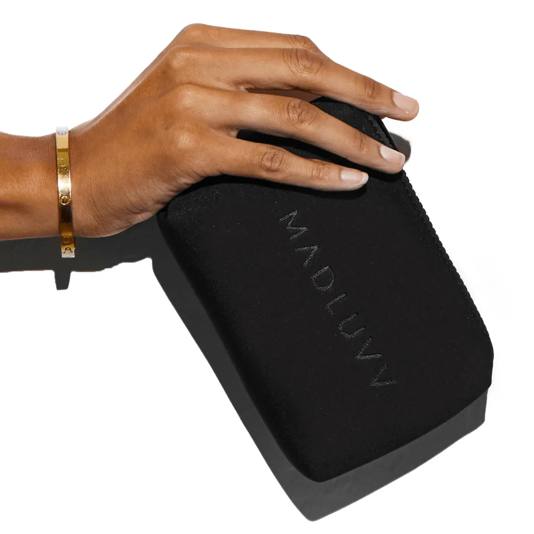 Neoprene Full-Zip Makeup Bag