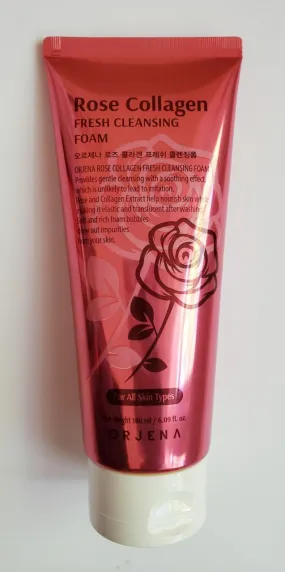 Orjena Rose Collagen Fresh Cleansing Foam