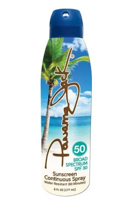Panama Jack Continuous Spray Sunscreen SPF 50
