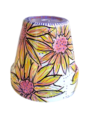 PLANTER POT Sunflower (15.5cm x 14cm approx.)