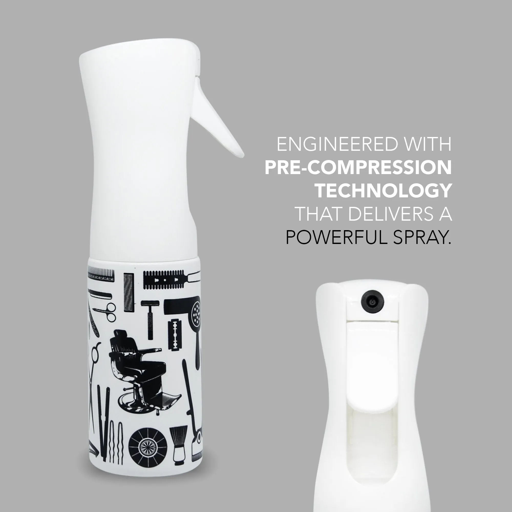 Salon Barber Hairstyling Empty Water Sprayer