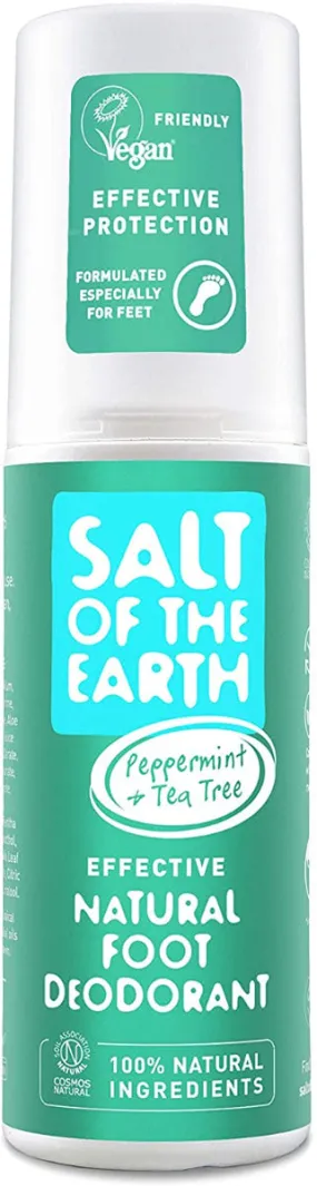 Salt of the Earth Natural Deodorant Foot Spray 100ml