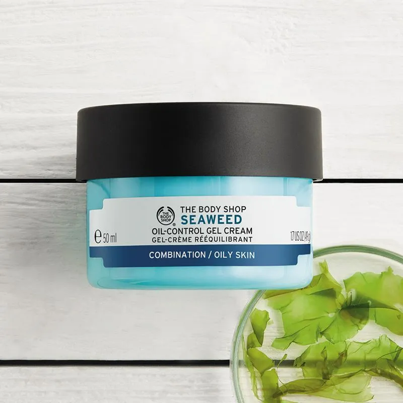 Seaweed Oil Control Gel Cream Combinition Oily Skin
