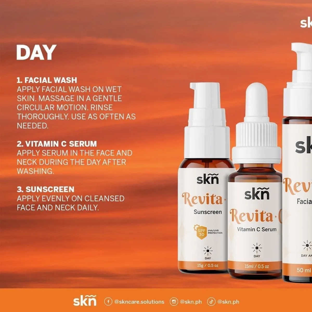 SKN - Revita C Skin Care Set