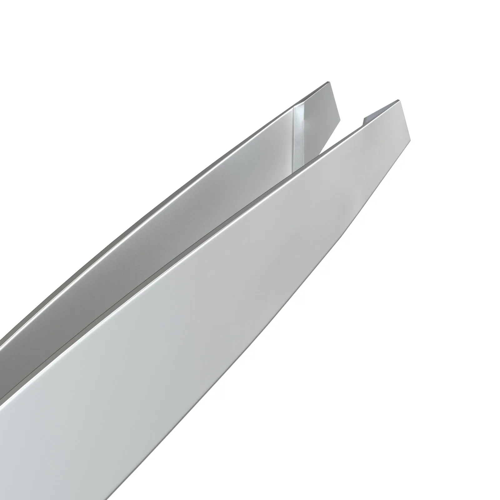 Slant Tip Tweezers | Stainless Steel | Silver