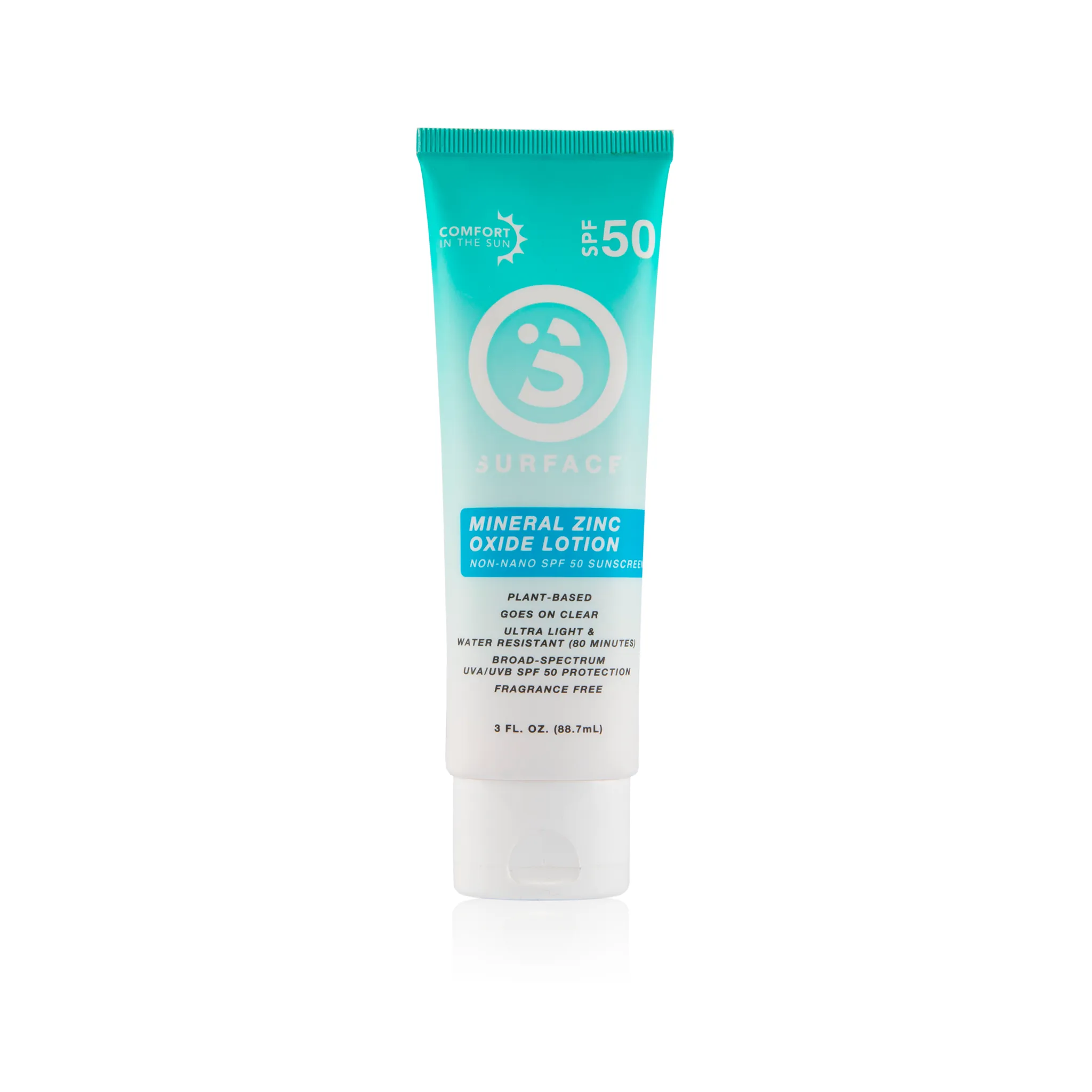 SPF50 Mineral Sunscreen Lotion 3oz. - WHITE