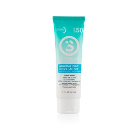 SPF50 Mineral Sunscreen Lotion 3oz. - WHITE
