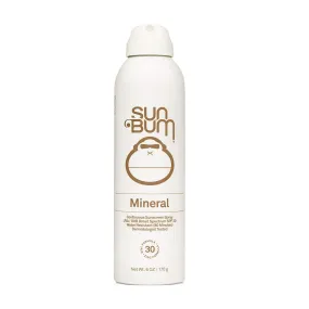 Sun Bum MINERAL SPF 30 Reef Safe Sunscreen Spray 6oz "Au Naturel"