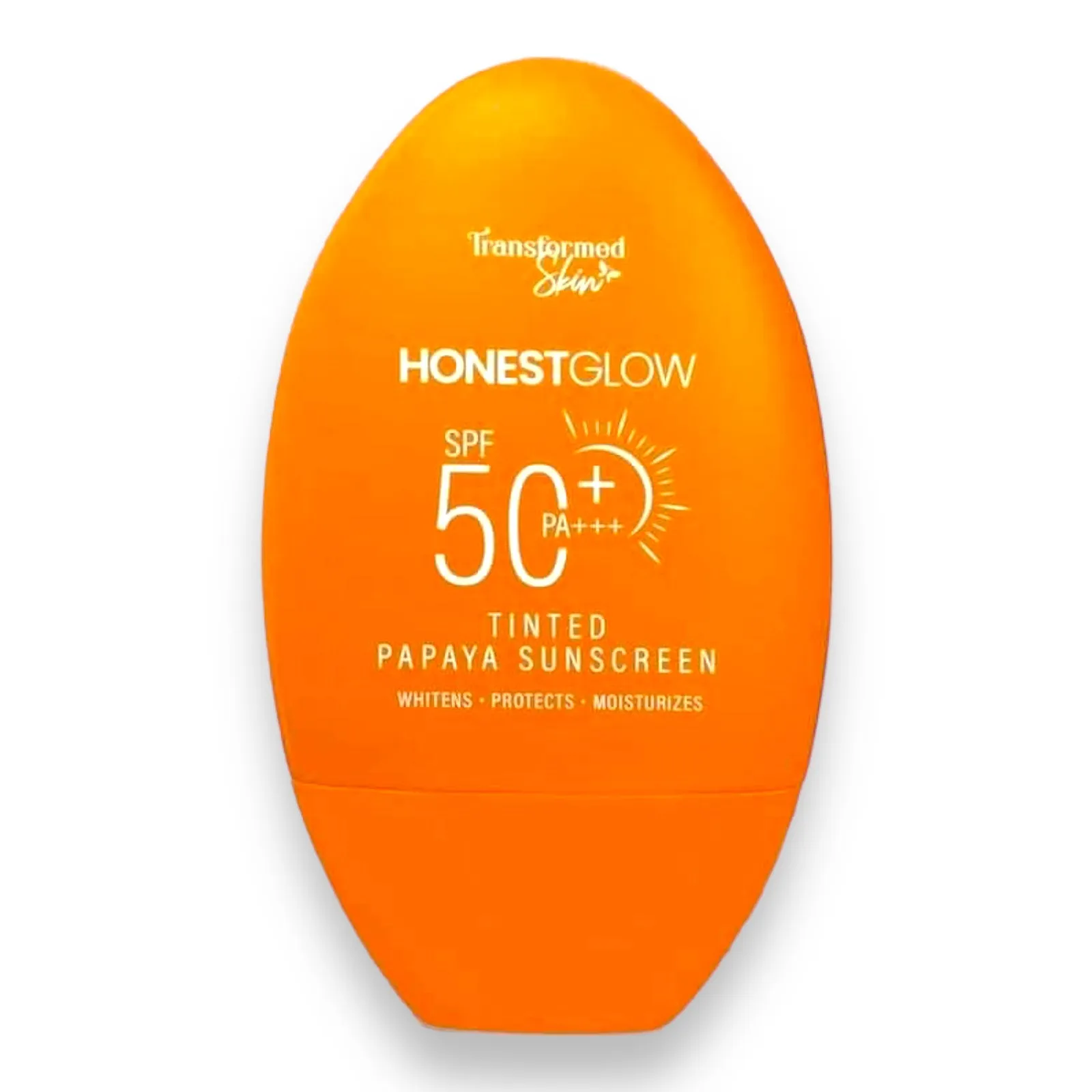 Transformed Skin -  Honest Glow Tinted Papaya Sunscreen SPF 50 PA   , 50g