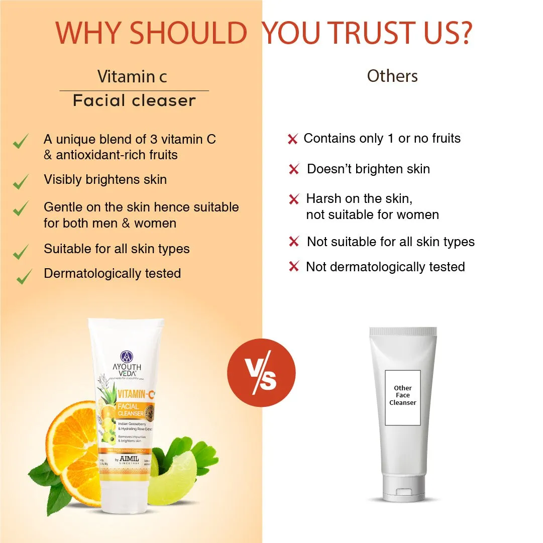Vitamin-C Facial Cleanser 100g